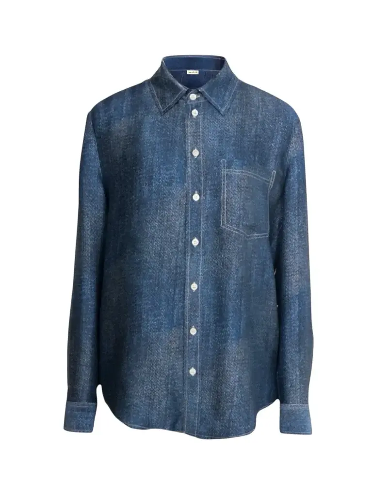 Anaphe Austin Long Sleeve Silk Shirt
