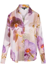 Catherinegee Daria French Cuff Silk Blouse