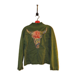 Sue Dreamer SD-153 Handsewn Green Jkt. Longhorn S