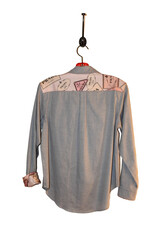 Elevazione Shirt with Designer Scarf Accent