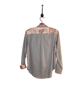 Elevazione Shirt with Designer Scarf Accent