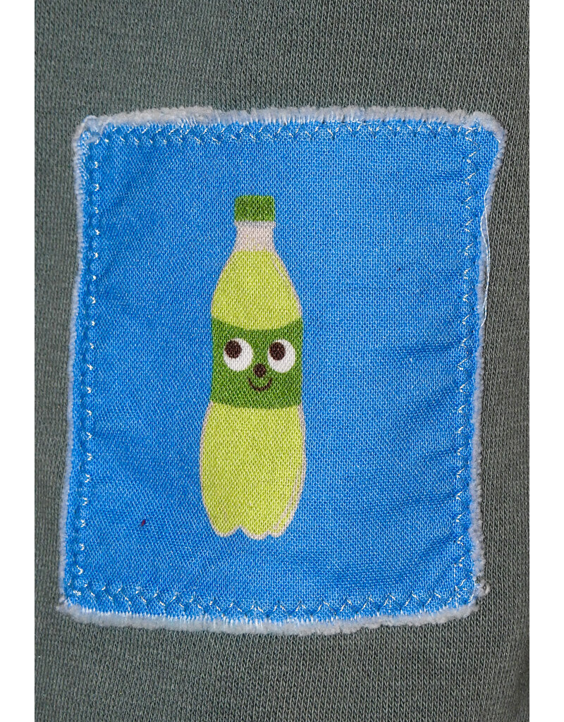 Sue Dreamer SD-181 Handsewn Grn/Blue LOVE Sweatshirt-L
