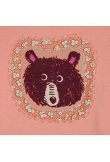 Sue Dreamer SD-176 Handsewn Pink Crop Sweatshirt-Bear S/M