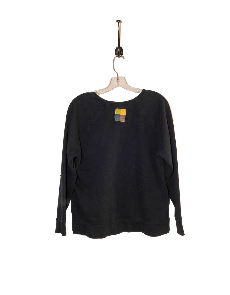 Sue Dreamer SD-180 Handsewn Navy Bird pocket Sweatshirt-L/XL