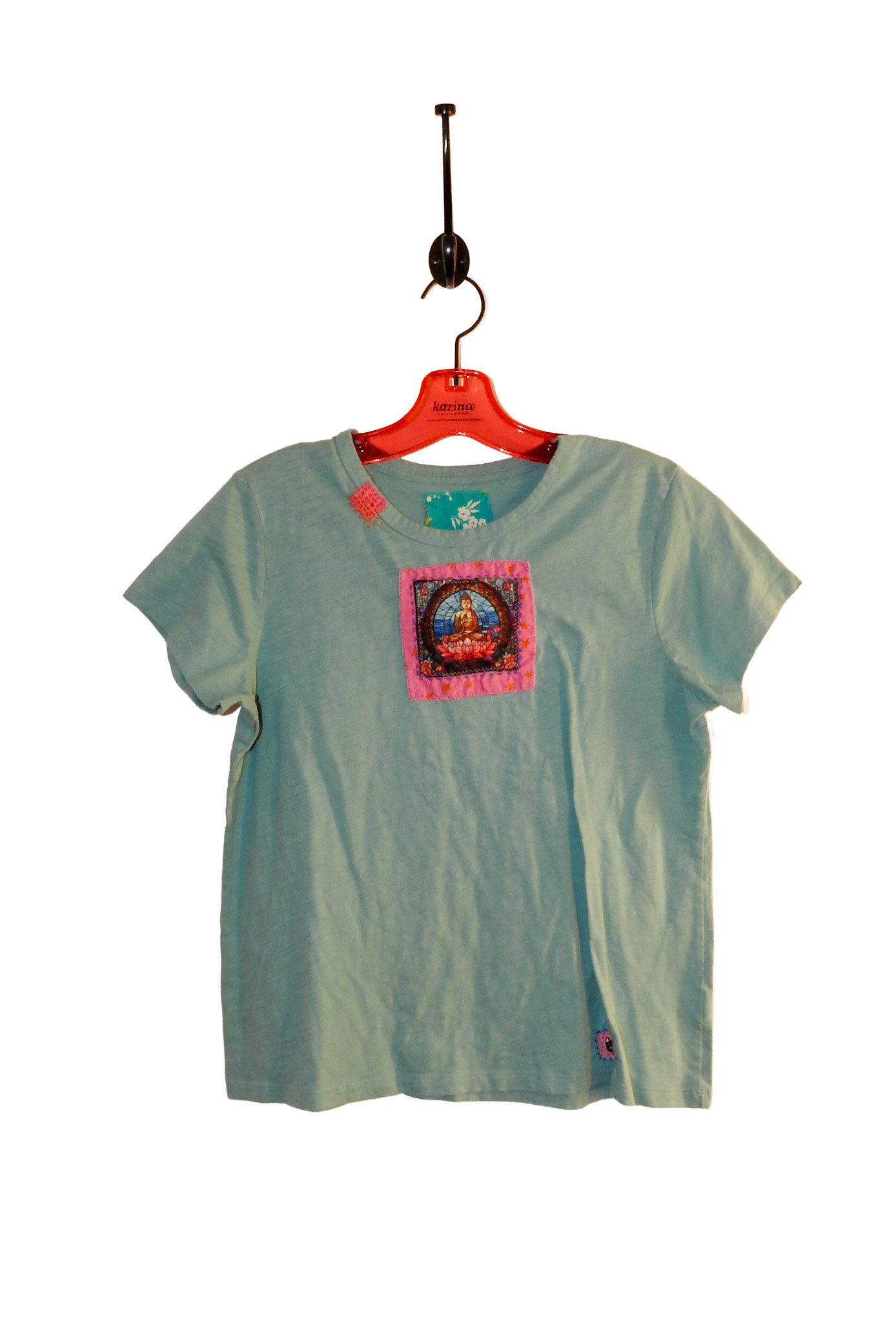 Sue Dreamer SD-161 Handsewn Sky blu/ Buddha T-shirt S/M