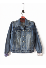 Elevazione Prada Purple Logo Denim jacket M