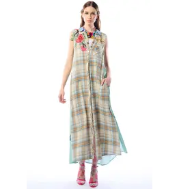 Aratta You Are A Beauty Plaid Duster
