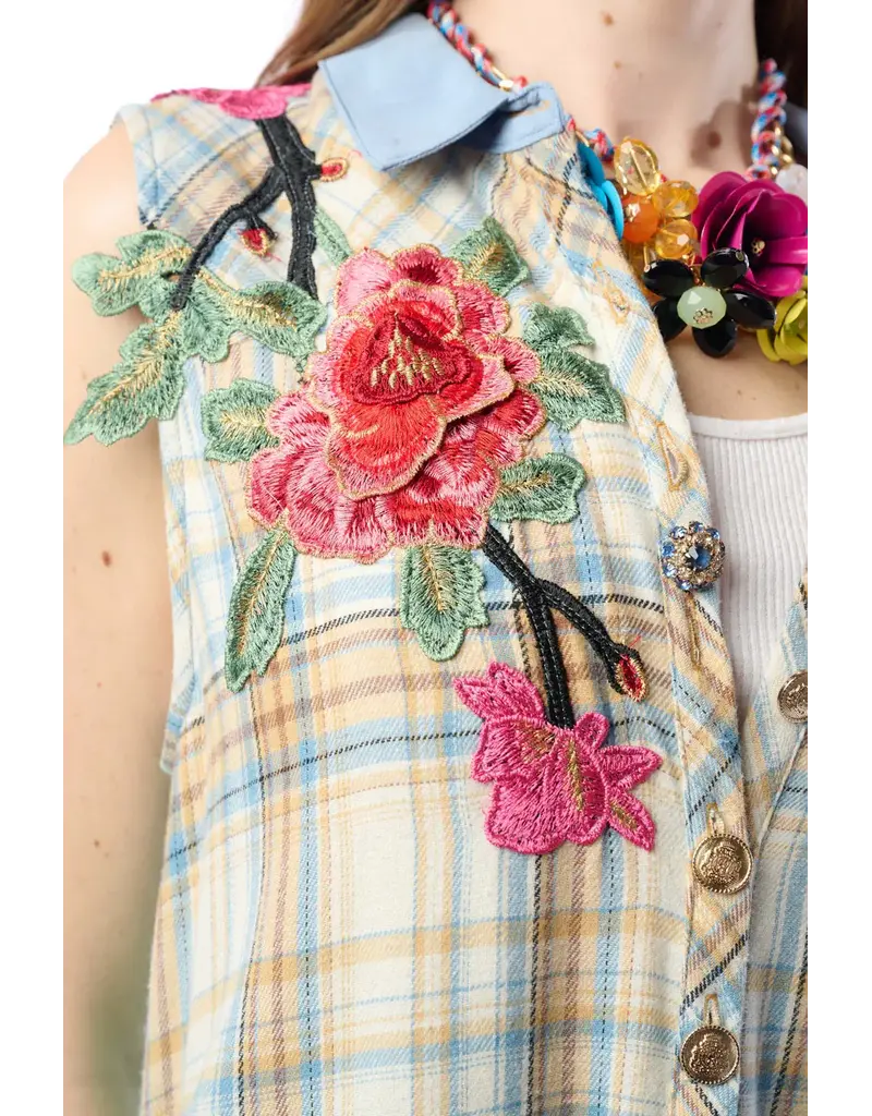 Aratta You Are A Beauty Plaid Duster