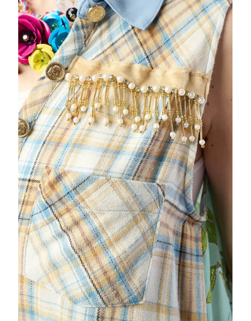 Aratta You Are A Beauty Plaid Duster