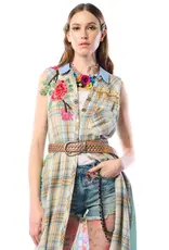 Aratta You Are A Beauty Plaid Duster