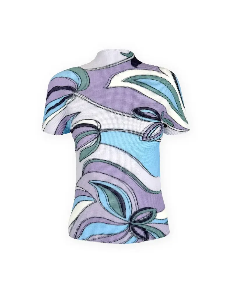 Wild Cosmos Sierra Sorbet Swirl LS top O/S