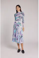 Wild Cosmos Sierra Sorbet Swirl LS top O/S