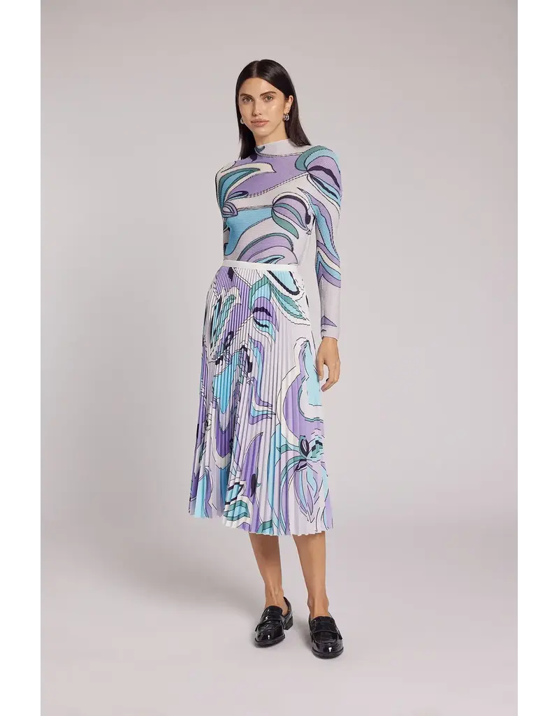 Wild Cosmos Sierra Sorbet Swirl LS top O/S