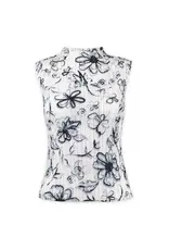 Wild Cosmos Beth Sketch Floral tank O/S