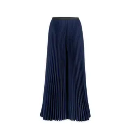 Wild Cosmos Eve Matte Navy Palazzo O/S