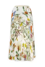 Wild Cosmos Jasmine Blossom Maxi Skirt Cream O/S