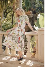 Wild Cosmos Jasmine Blossom Long Sleeve top cream