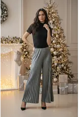 Wild Cosmos Esther Metallic Palazzo silver