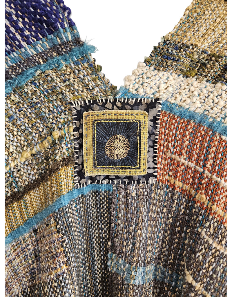 Wimberley Valley Saori KR2 Saori Weaving Southwest Vest