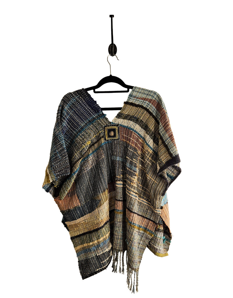 Wimberley Valley Saori KR2 Saori Weaving Southwest Vest