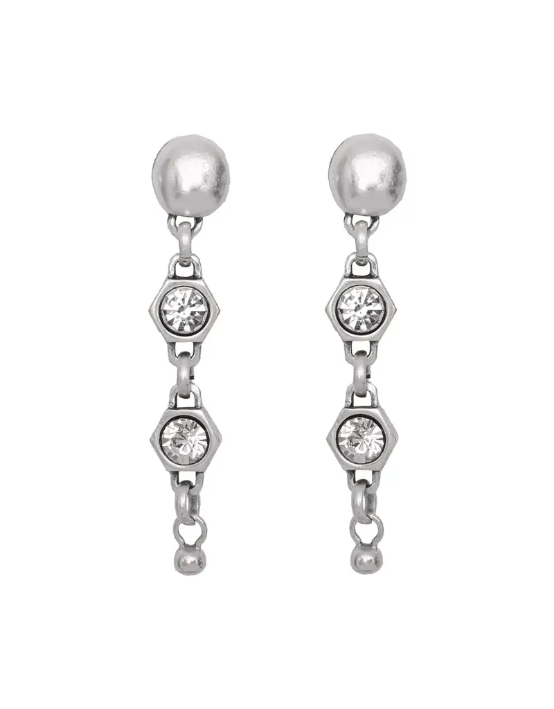Pewter Couture 1837 Pewter Earrings