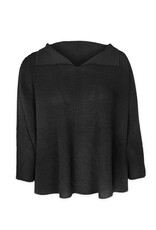 Wild Cosmos Joy V Neck Top black