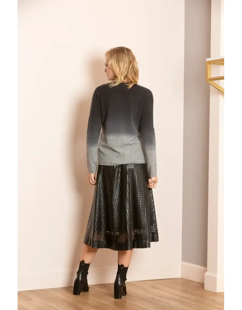 Jessie Liu Perforated Serena Skirt