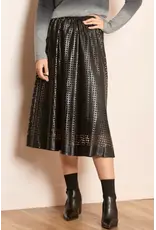 Jessie Liu Perforated Serena Skirt