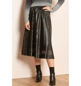 Jessie Liu Perforated Serena Skirt