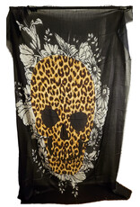 Dimple Butterfly Skull Scarf 70 x 52