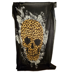 Dimple Butterfly Skull Scarf 70 x 52