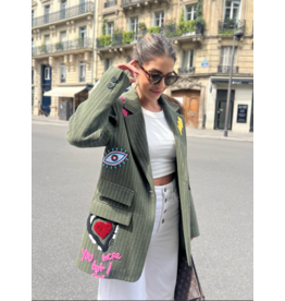 Max Mila Funky Patch Blazer