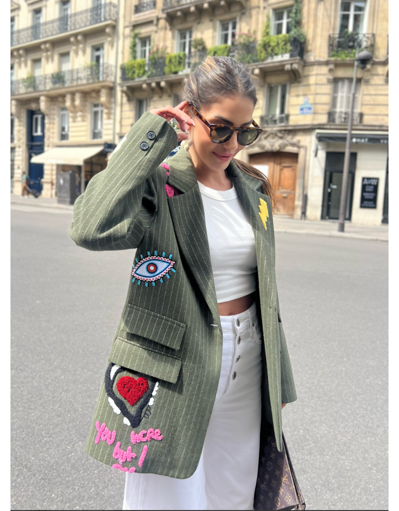 Max Mila Funky Patch Blazer