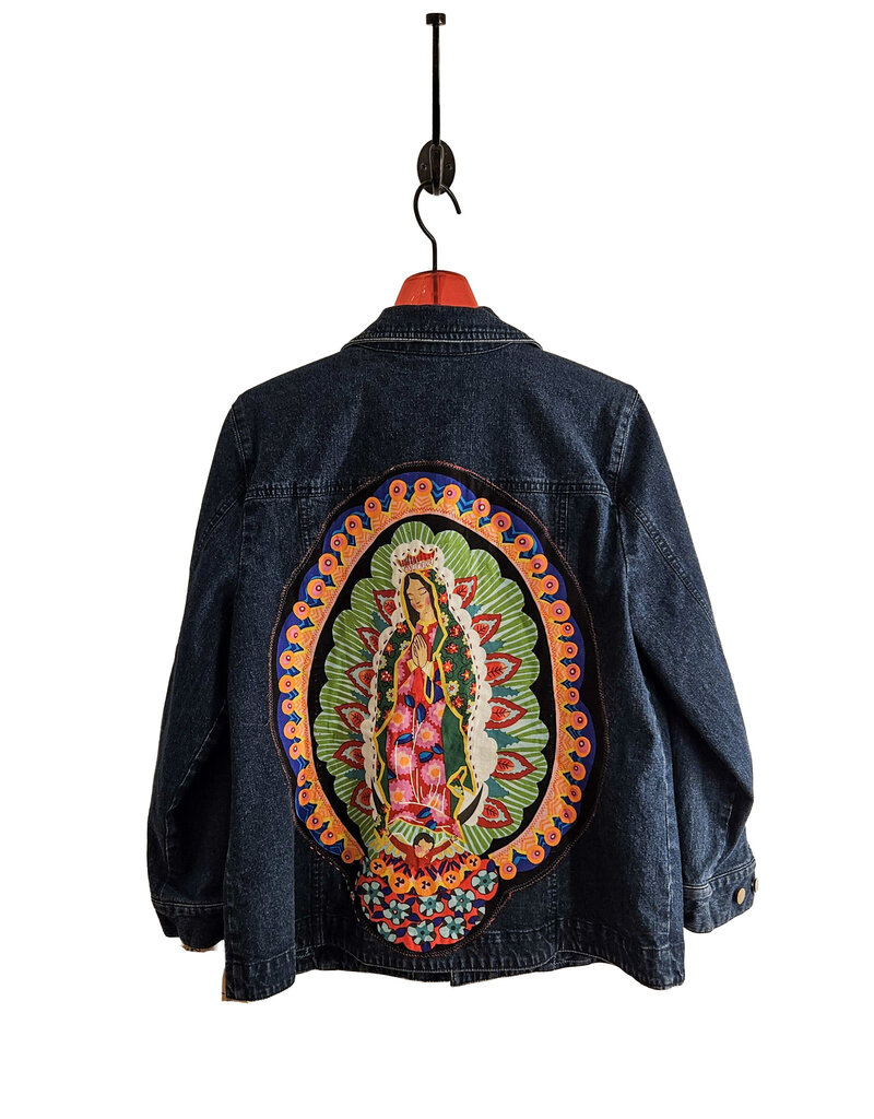 Sue Dreamer SD-100 Hand Embellished Denim Med Jkt "Guadalupe"