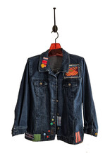 Sue Dreamer SD-100 Hand Embellished Denim Med Jkt "Guadalupe"
