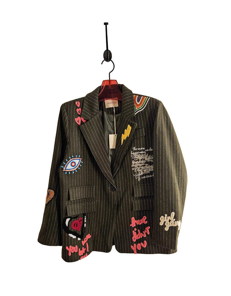 Max Mila Funky Patch Blazer