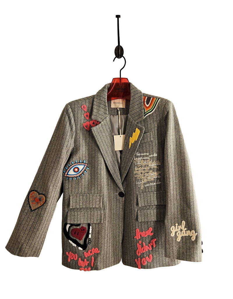 Max Mila Funky Patch Blazer