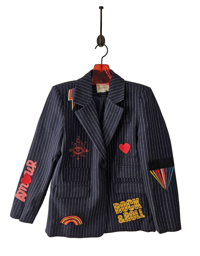 Max Mila Amour Patch Blazer