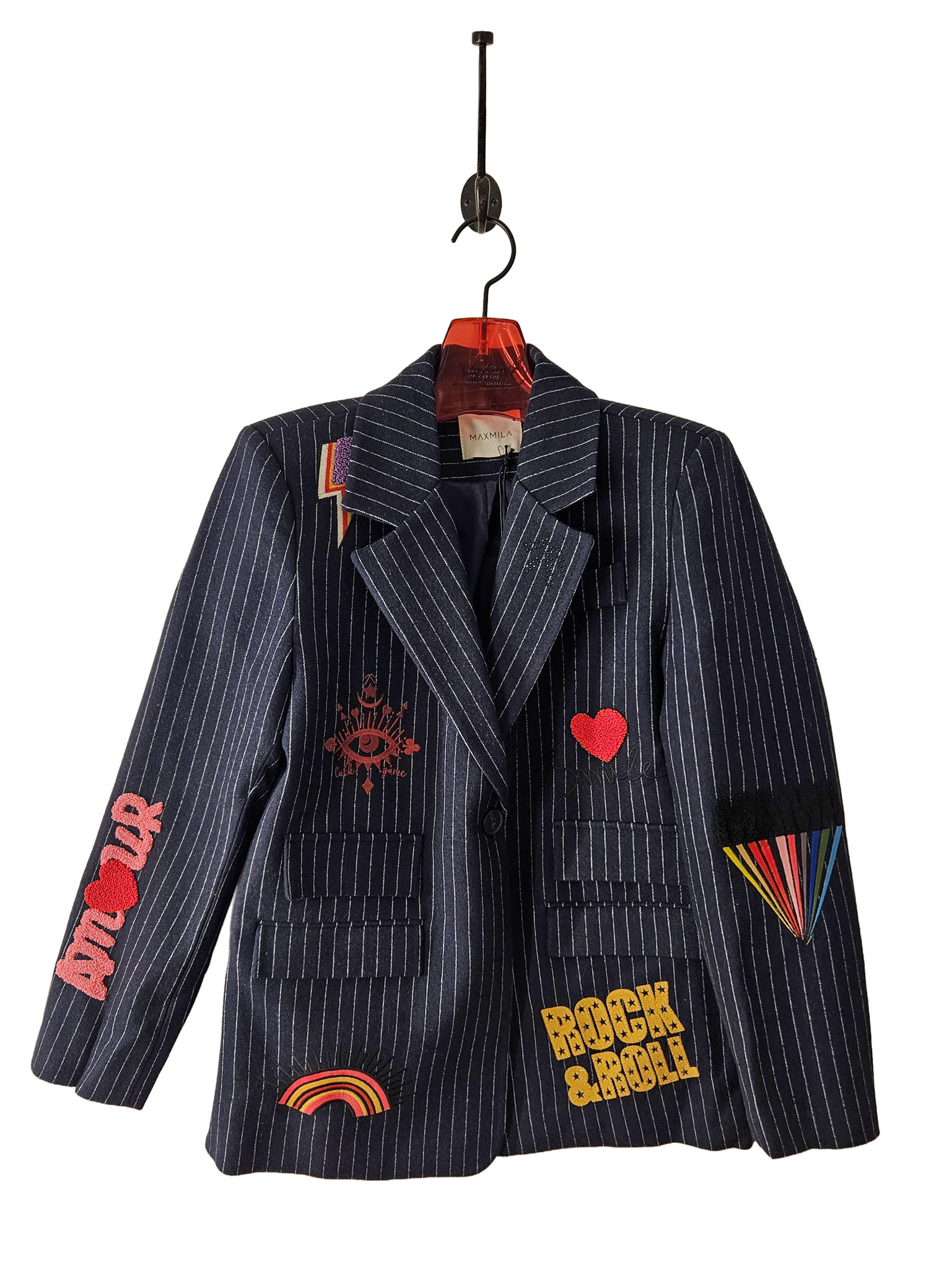 Max Mila Amour Patch Blazer