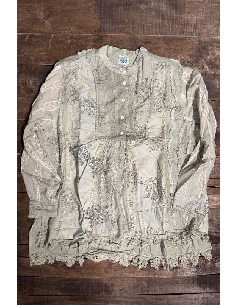 Jaded Gypsy Botanical Garden Top