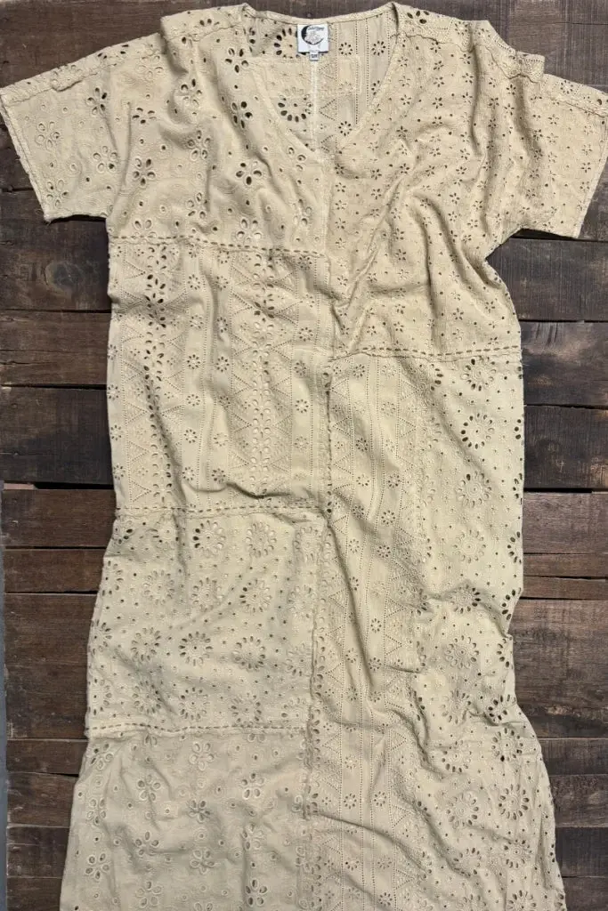Jaded Gypsy Patched together dress