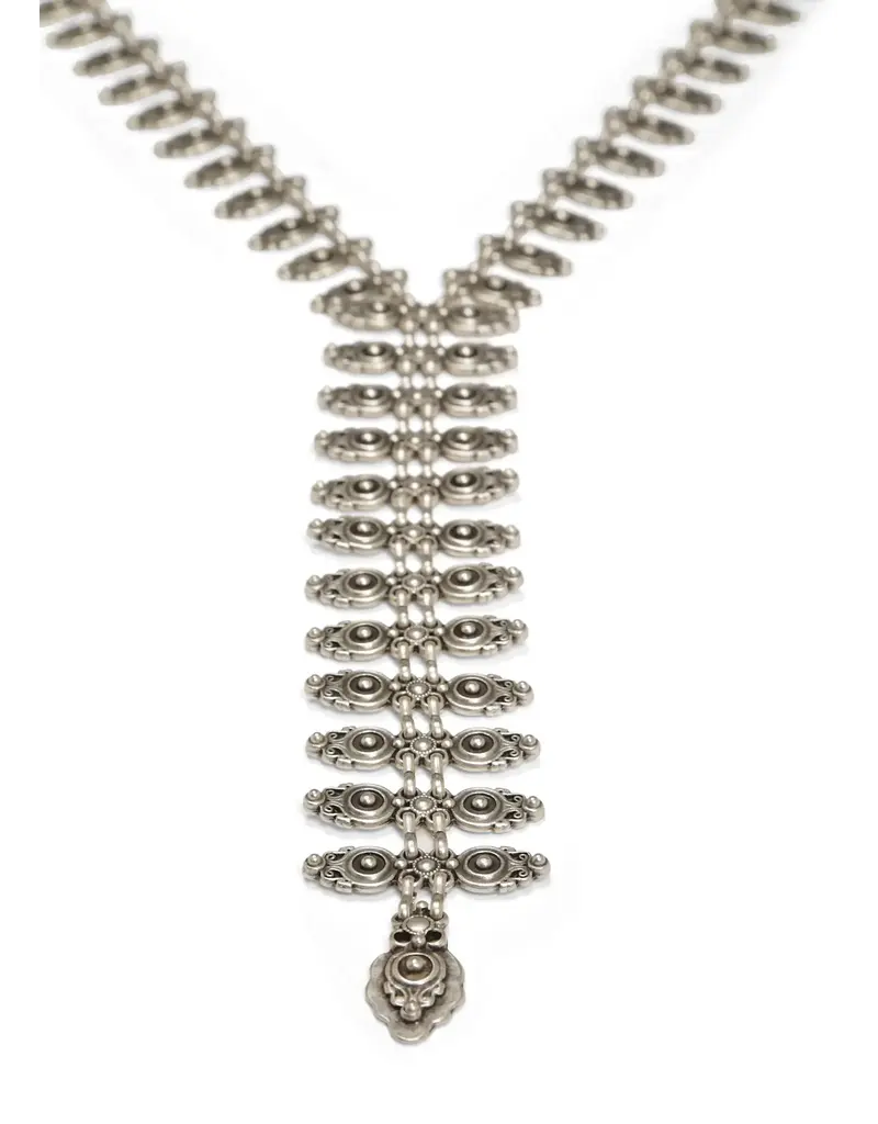 Pewter Couture 1750 Pewter Necklace