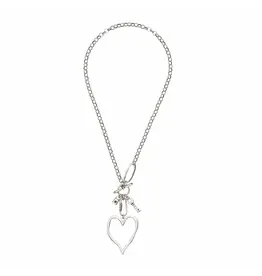 Pewter Couture NN3553 pewter necklace