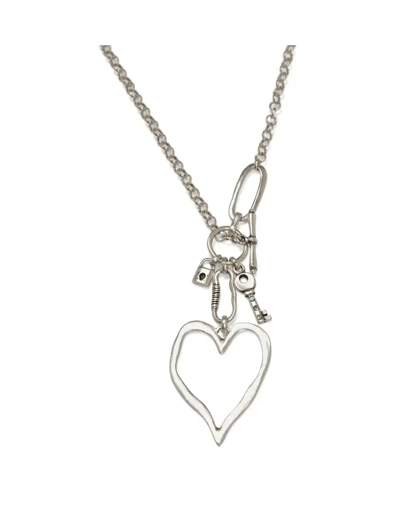 Pewter Couture NN3553 pewter necklace