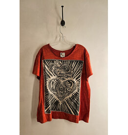 Jaded Gypsy Moon Dance Tee-Heart Of Light