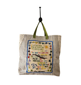 Joni Harkins JH4-Handmade Tote / Irish Blessing