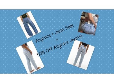 Aligrace Jean Sale