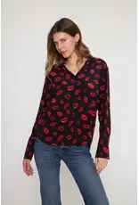 Catherinegee Daria French Cuff Silk Blouse