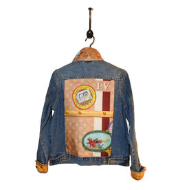 Elevazione Louis Vuitton Kitty Cats Denim Jacket XS 4000