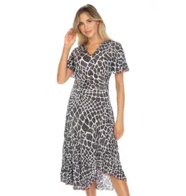 Carine Vivian Dress - Noir Stones